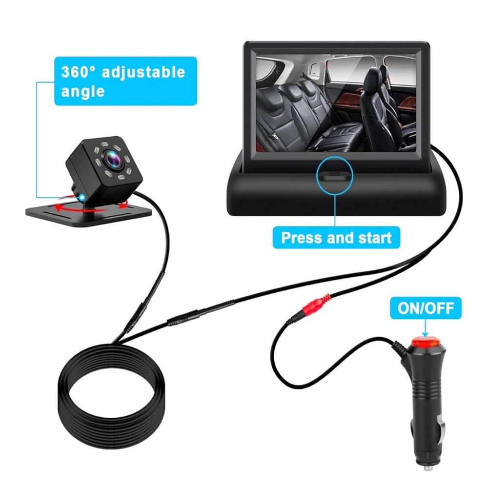Baby Monitor/Camera for Vehicle - Picture 3 of 8